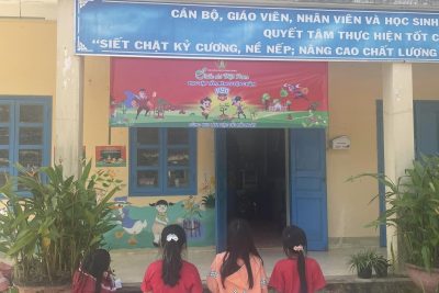 Thiếu nhi tiểu học Nghĩa Điền thực hiện phong trào : “ Thiếu nhi Việt nam – Học tập tốt, rèn luyện chăm” . Cùng Kun làm việc tốt mỗi ngày. Năm học 2023 – 2024.