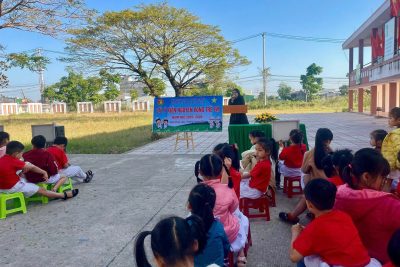 Liên đội tổ chức lấy ý kiến nguyện vọng trẻ em. Nhằm giúp các em học sinh bày tỏ ý kiến và mong muốn của các em về quá trình học tập và sinh hoạt tại trường.