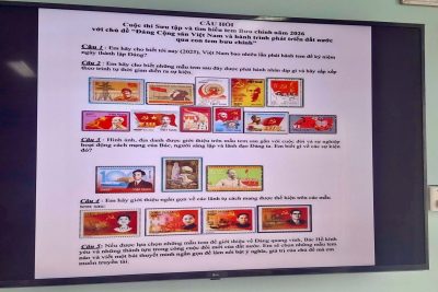 Thực hiện công văn số 4707-KH/HĐĐTW- BĐVN-HTVN về việc tổ chức cuộc thi sưu tập tem bưu chính năm 2026 với chủ đề: “ Đảng cộng sản Việt Nam và hành trình phát triển đất nước qua con tem bưu chính”