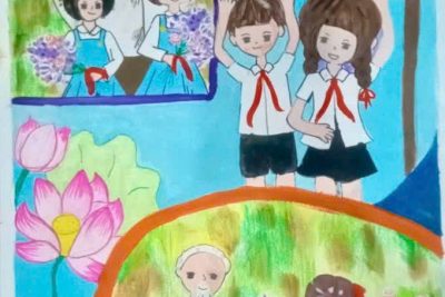 Liên đội tham gia hội thi: “ Bác Hồ với Thiếu nhi – Thiếu nhi với Bác Hồ” năm học 2024 -2025. Với 130 bài tham gia dự thi.